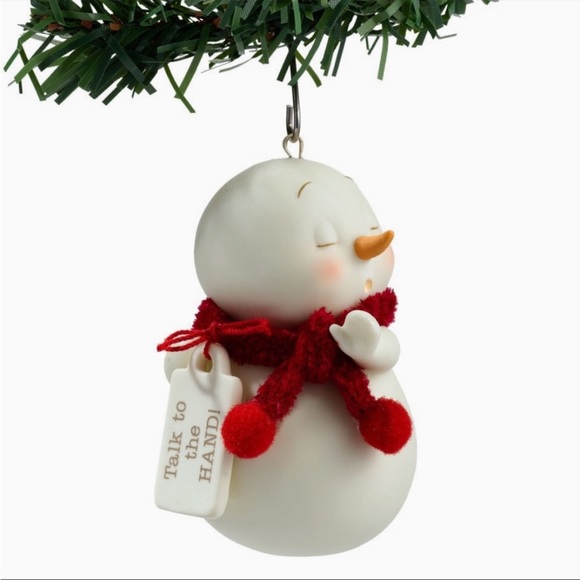 Department 56 Other - Department 56 Snowpinions Talk To The Hand Ornament